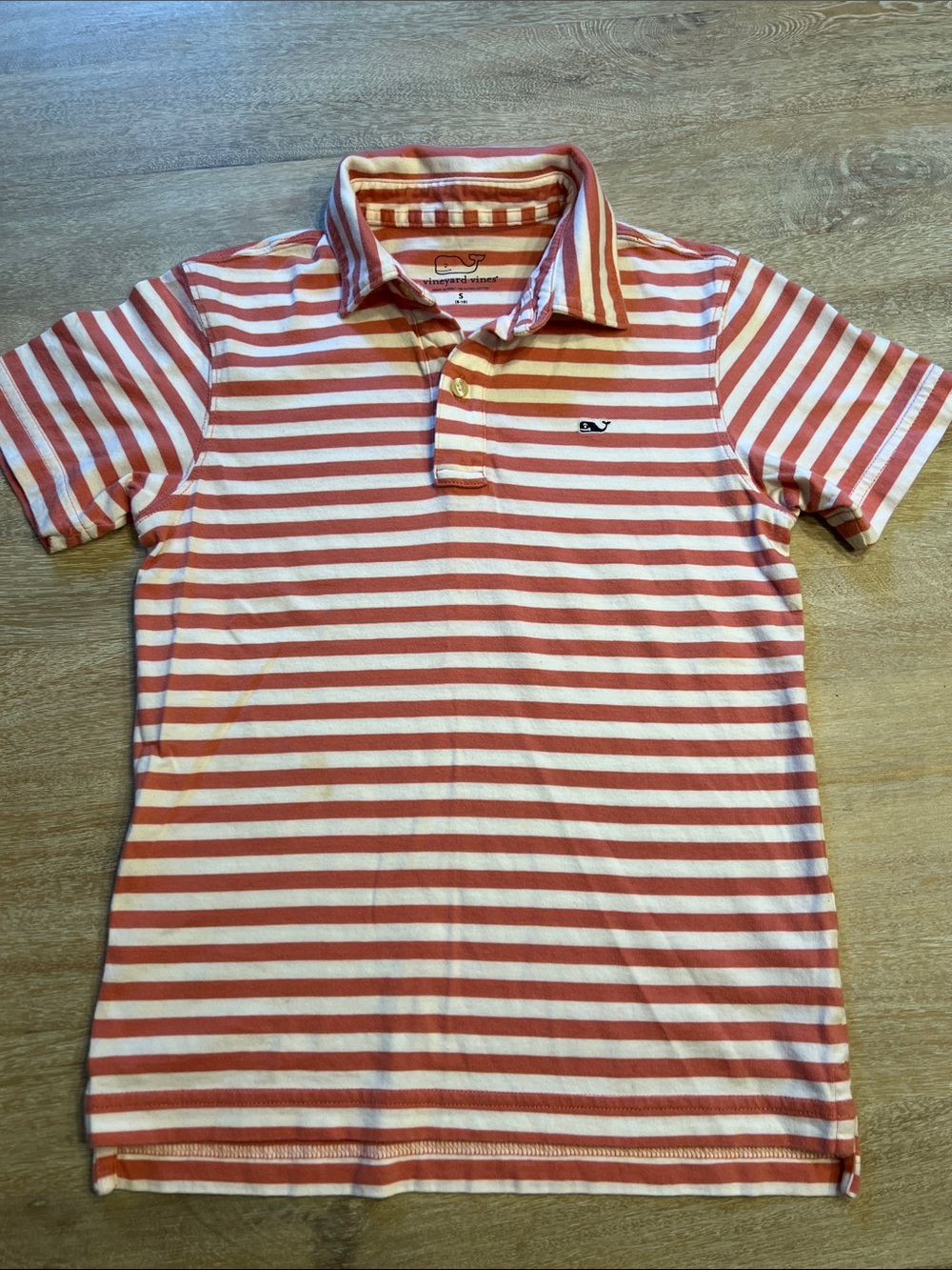 vineyard Vines boys small 8/10 cotton polo shirt VGUC